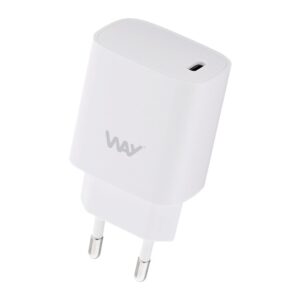 TNB WAY - Cargador de energía USB-C de 20 W - Blanco