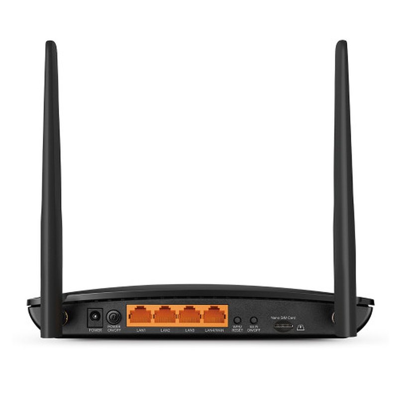 TP-Link Archer MR500 router inalámbrico Gigabit Ethernet Doble banda (2,4 GHz / 5 GHz) 4G Negro - Imagen 2