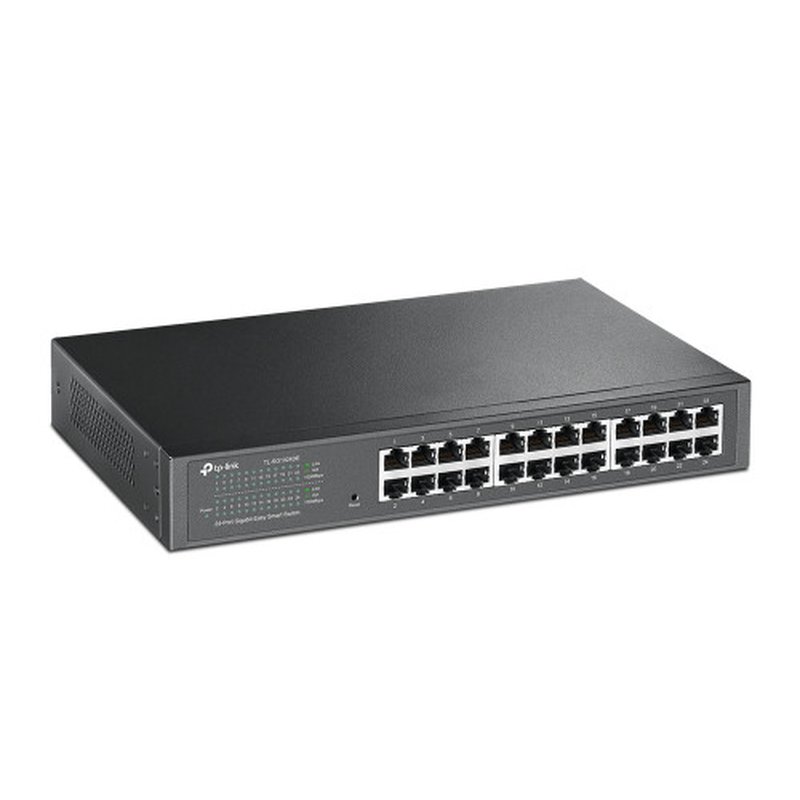 TP-Link TL-SG1024DE switch Gestionado L2 Gigabit Ethernet (10/100/1000) Negro - Imagen 2