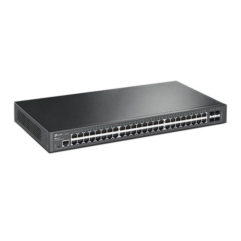 TP-Link Omada SG3452 switch Gestionado L2+ Gigabit Ethernet (10/100/1000) 1U Negro - Imagen 2