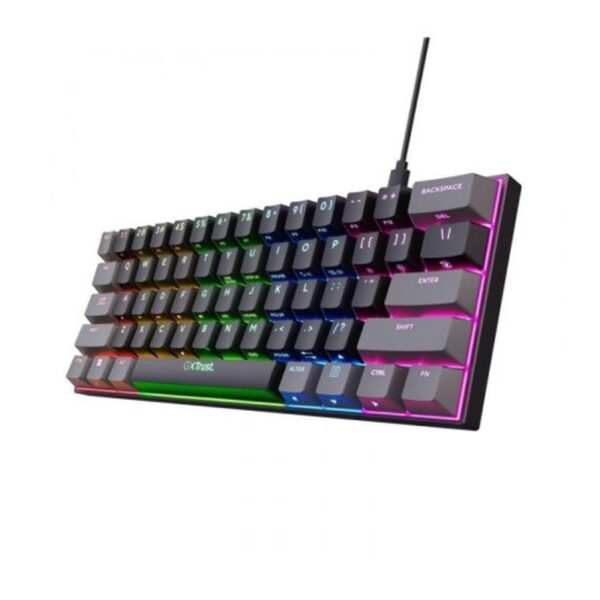 TRUST GXT867 ACIRA 60% MINI GAMING KEYBOARD ES