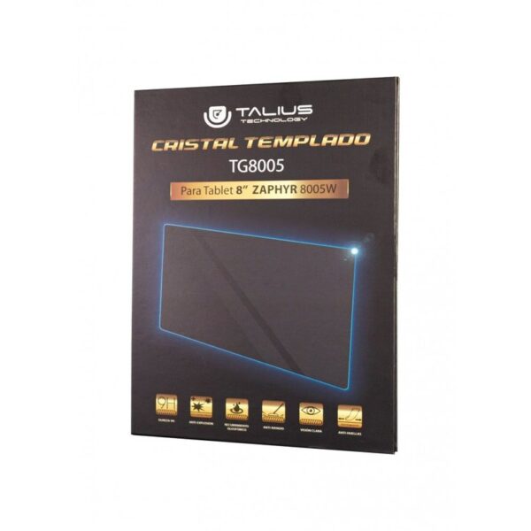 Talius protector cristal templado 8&quot TAB-8005W