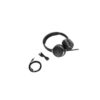 Targus AEH104GL auricular y casco Auriculares Inalámbrico y alámbrico Diadema Llamadas/Música USB Tipo C Bluetooth Negro