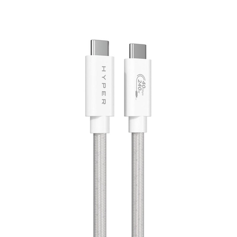 Targus HyperDrive Next cable USB USB4 Gen 3x2 1,2 m USB C Blanco Targus HyperDrive Next cable USB USB4 Gen 3x2 1,2 m USB C Blanco - Imagen 4