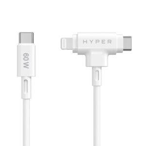 Targus HyperJuice cable USB USB 2.0 1,5 m USB C USB C/Lightning Blanco Targus HyperJuice cable USB USB 2.0 1,5 m USB C USB C/Lightning Blanco
