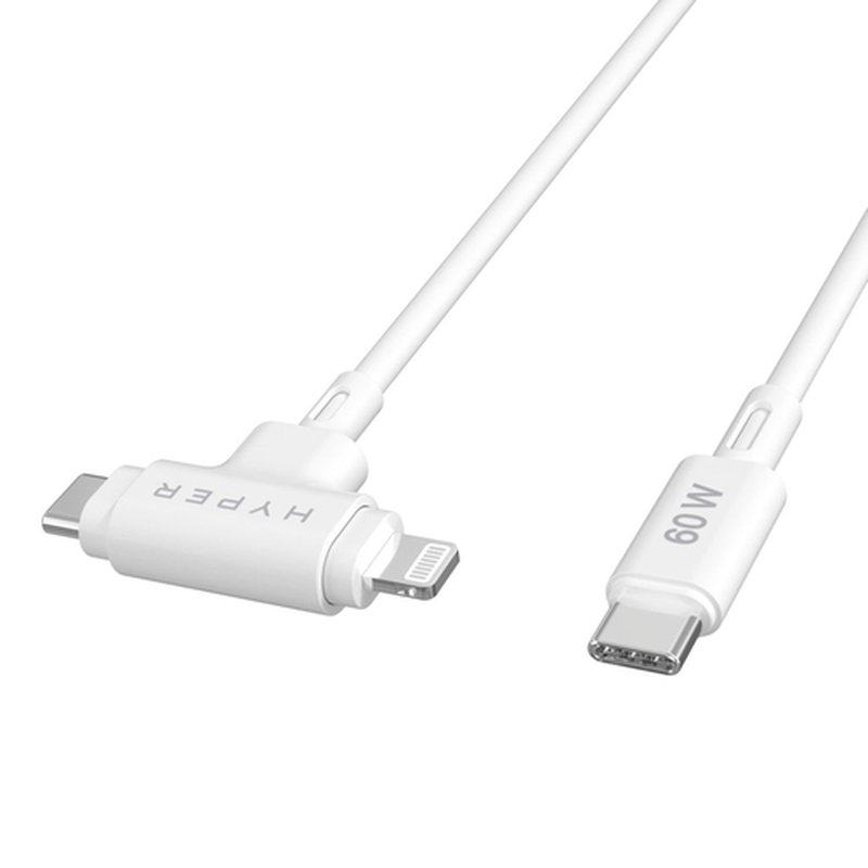 Targus HyperJuice cable USB USB 2.0 1,5 m USB C USB C/Lightning Blanco Targus HyperJuice cable USB USB 2.0 1,5 m USB C USB C/Lightning Blanco - Imagen 5