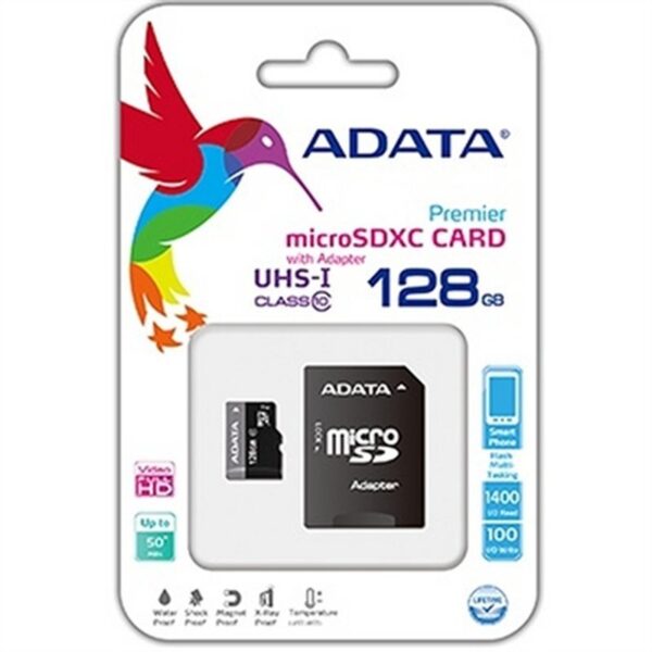 Tarjeta Micro Sd Adata 128gb Cl10