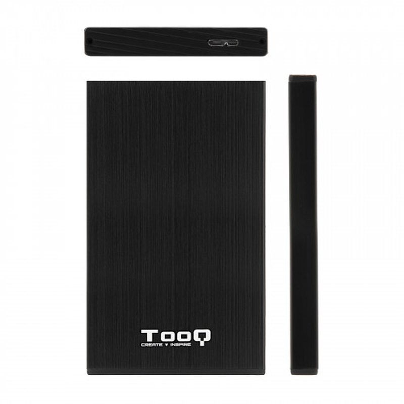 TooQ CAJA HDD 2,5" SATA A USB 2.0/USB 3.0 NEGRA - Imagen 4