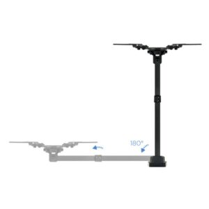 TooQ LP2142TNL-B soporte para TV 106,7 cm (42") Negro