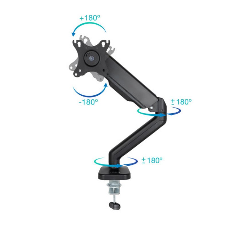 TooQ Soporte de Mesa para Pantalla 17"-32", Negro - Imagen 3