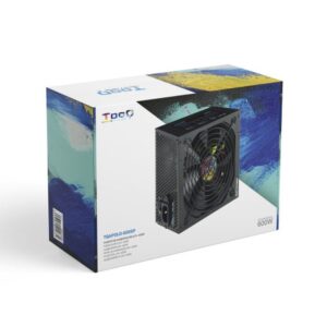 TooQ TQAPOLO-600SP unidad de fuente de alimentación 600 W 20+4 pin ATX ATX Negro