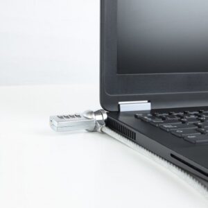 TooQ TQCLKC0015 cable antirrobo Plata 1,5 m