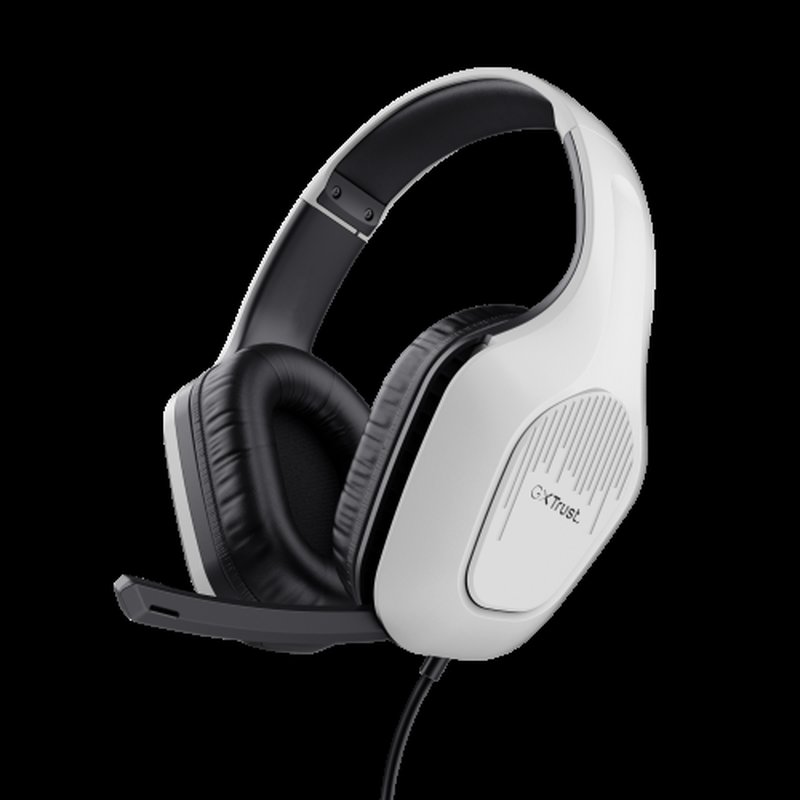 Trust GXT 415W Zirox Auriculares Alámbrico Diadema Juego Blanco