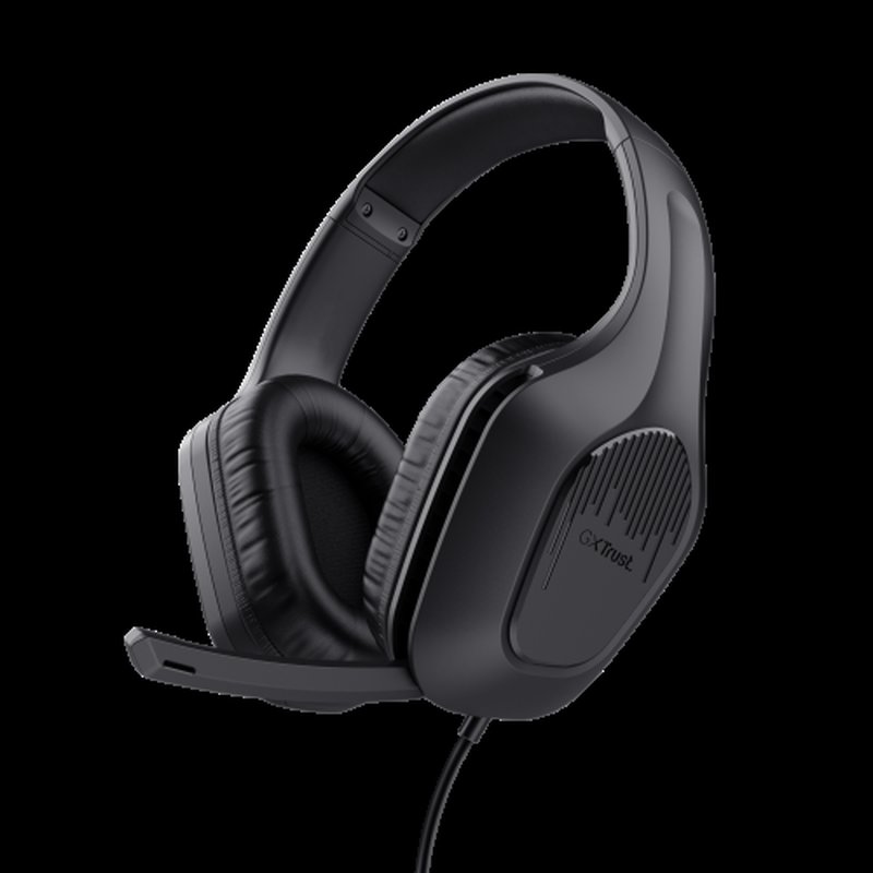 Trust GXT 415 Zirox Auriculares Alámbrico Diadema Juego Negro