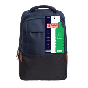 Trust Lisboa 40,6 cm (16") Mochila Azul
