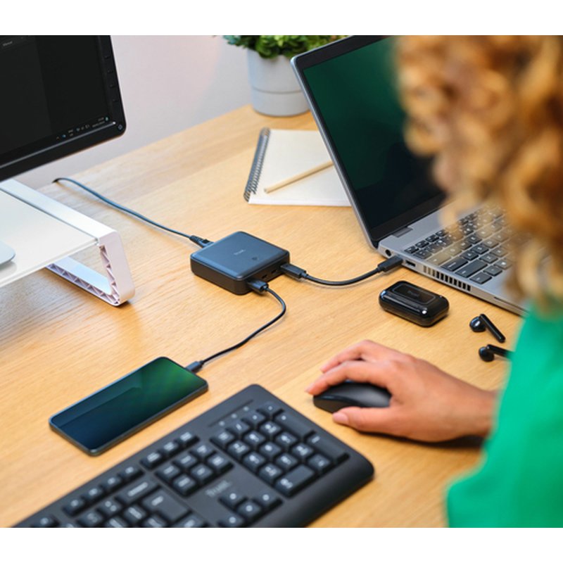 Trust Maxo Universal Negro Corriente alterna Interior Trust Maxo Universal Negro Corriente alterna Interior - Imagen 7