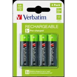 Verbatim 49517 pila doméstica Batería recargable AA Níquel-metal hidruro (NiMH)