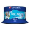 Verbatim CD-R AZO Wide Inkjet Printable no ID 700 MB 50 pieza(s)