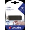 Verbatim Slider - Unidad USB de 32 GB - Negro Verbatim Slider - Unidad USB de 32 GB - Negro