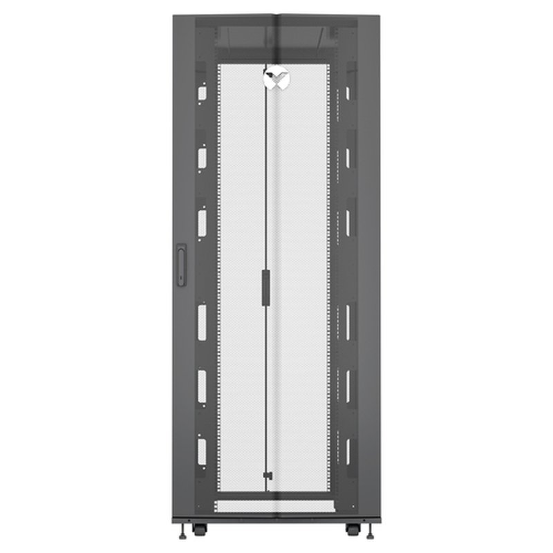 Vertiv VR3150 armario rack 42U Rack o bastidor independiente Negro, Transparente - Imagen 5