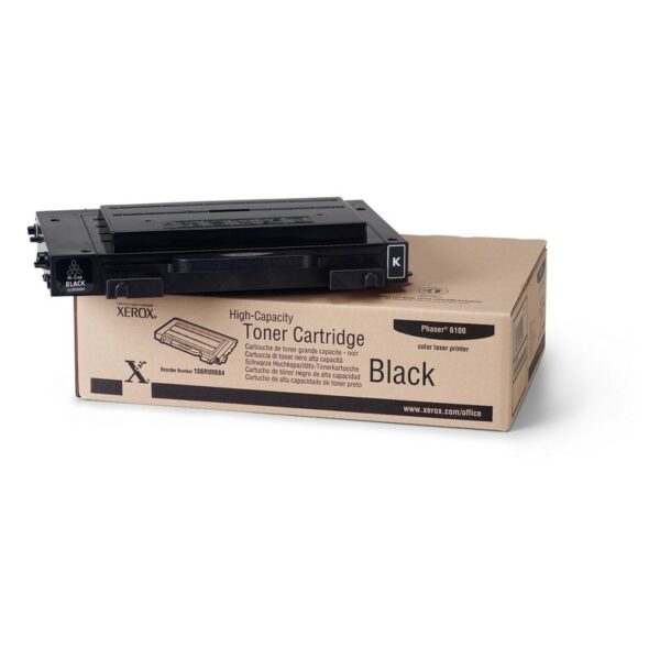 XEROX Toner TEKTRONIX Phaser 6100 Negro Alta Capacidad