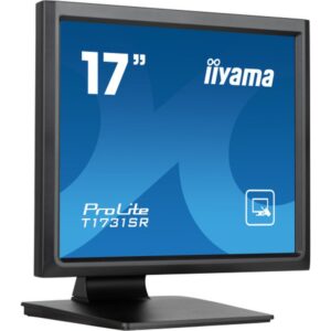iiyama ProLite T1731SR-B1S pantalla para PC 43,2 cm (17") 1280 x 1024 Pixeles SXGA LCD Pantalla táctil Negro