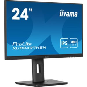 iiyama ProLite XUB2497HSN-B2 pantalla para PC 60,5 cm (23.8") 1920 x 1080 Pixeles Full HD LED Negro