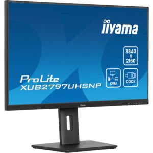 iiyama ProLite XUB2797UHSNP-B1 pantalla para PC 68,6 cm (27") 3840 x 2160 Pixeles 4K Ultra HD LED Negro iiyama ProLite XUB2797UHSNP-B1 pantalla para PC 68,6 cm (27") 3840 x 2160 Pixeles 4K Ultra HD LED Negro