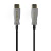 AISENS Cable HDMI V2.0 AOC Premium Alta Velocidad / Hec 4K@60Hz 4:4:4 18Gbps, A/M-A/M, Negro, 100m