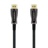 AISENS Cable HDMI V2.1 AOC Ultra Alta Velocidad / HEC 8k@60Hz 4k@120Hz 4:4:4 48Gbps, A/M-A/M, Negro, 10m
