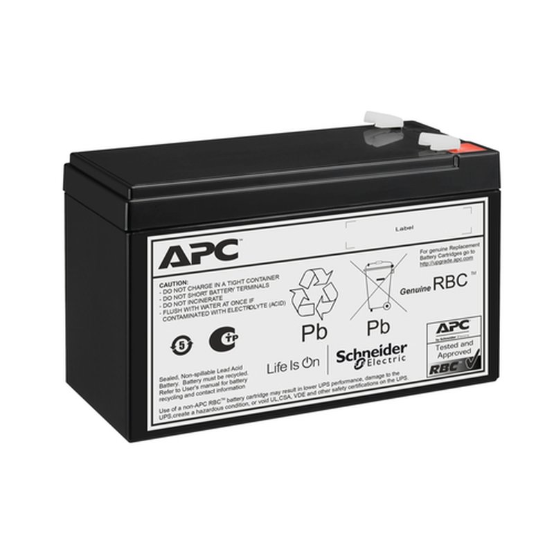 APC APCRBC175 batería para sistema ups Sealed Lead Acid (VRLA) 12 V 9 Ah APC APCRBC175 batería para sistema ups Sealed Lead Acid (VRLA) 12 V 9 Ah - Imagen 2