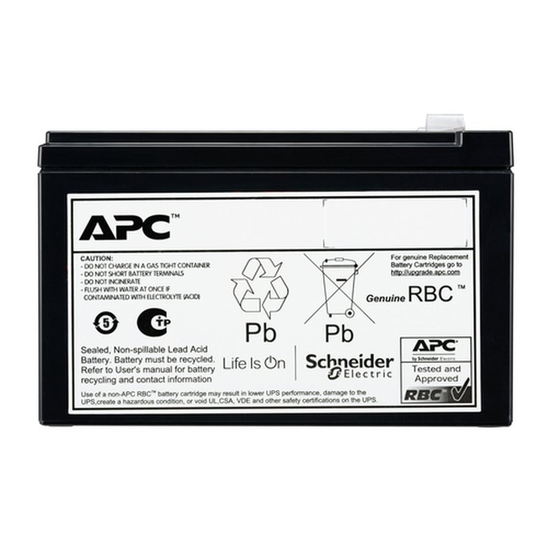 APC APCRBCV203 batería para sistema ups 24 V 9 Ah APC APCRBCV203 batería para sistema ups 24 V 9 Ah