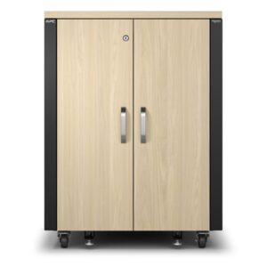 APC AR4017IA armario rack 17U Rack o bastidor independiente Color madera de arce, Negro