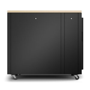 APC AR4017IA armario rack 17U Rack o bastidor independiente Color madera de arce, Negro