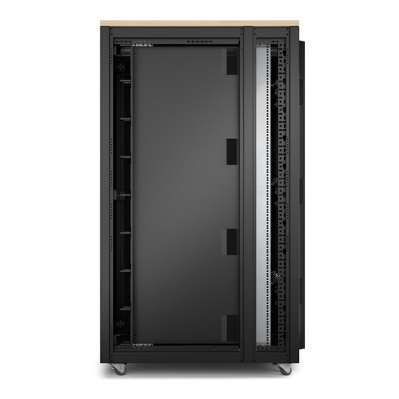 APC AR4038LIA armario rack 38U Rack o bastidor independiente Negro, Color madera de arce - Imagen 4