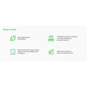 APC BE1050G2-GR sistema de alimentación ininterrumpida (UPS) En espera (Fuera de línea) o Standby (Offline) 1,05 kVA 600 W APC BE1050G2-GR sistema de alimentación ininterrumpida (UPS) En espera (Fuera de línea) o Standby (Offline) 1,05 kVA 600 W