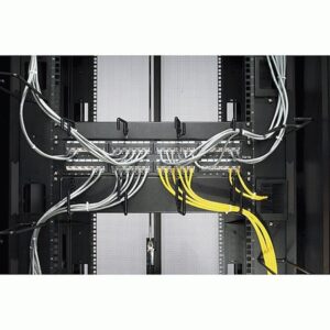 Alternative view of APC Cable management ring presilla Negro