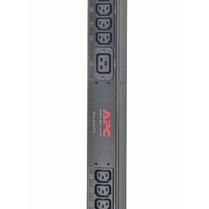 Alternative view of APC Rack PDU,Basic,Zero U,12.5kW unidad de distribución de energía (PDU) Negro