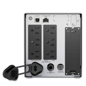 Alternative view of APC SMT750X93 sistema de alimentación ininterrumpida (UPS) Línea interactiva 0,75 kVA 500 W 6 salidas AC