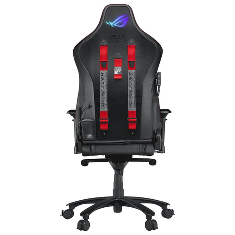 ASUS ROG Chariot X Silla para videojuegos universal Asiento acolchado tapizado Negro - Imagen 4