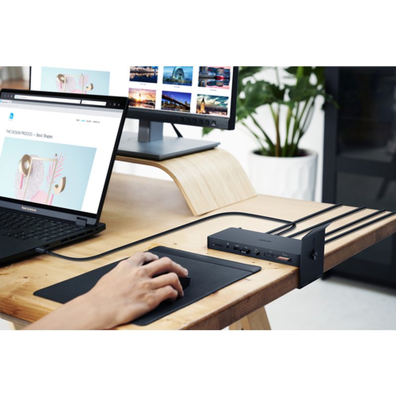ASUS Triple 4K Thunderbolt 4 Dock DC500 Alámbrico Negro - Imagen 13