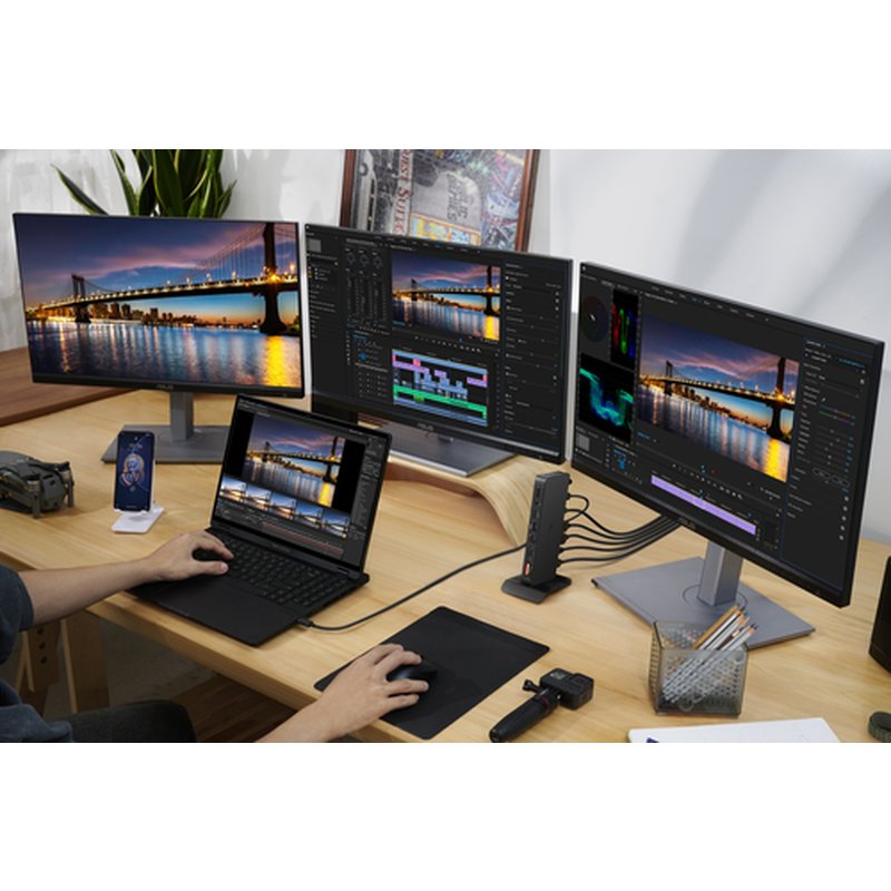 ASUS Triple 4K Thunderbolt 4 Dock DC500 Alámbrico Negro - Imagen 9