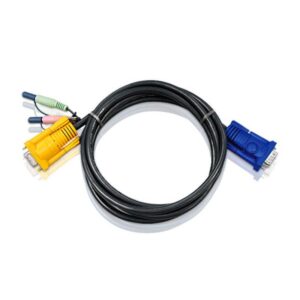 ATEN 2L5205A cable para video, teclado y ratón (kvm) Negro 5 m