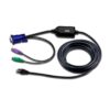 ATEN Adaptador KVM VGA PS/2 (cable de 5m)