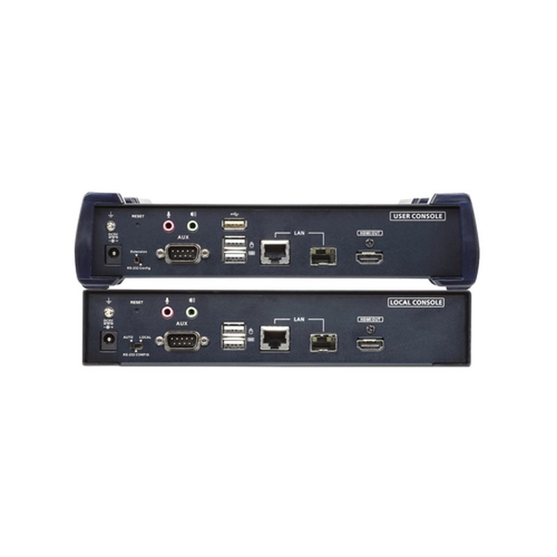 ATEN EXTENSOR KVM POR IP HDMI 4K SINGLE DISPLAY CON PoE - Imagen 2