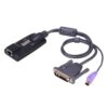 ATEN KA7130 cable para video, teclado y ratón (kvm) Negro ATEN KA7130 cable para video, teclado y ratón (kvm) Negro
