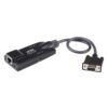 ATEN KA7140 cable para video, teclado y ratón (kvm) Negro