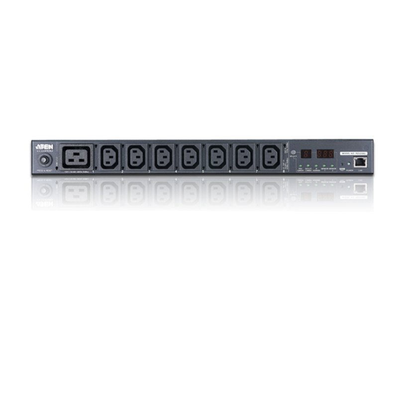 ATEN PE5208G-AX-G unidad de distribución de energía (PDU) 8 salidas AC 1U Negro ATEN PE5208G-AX-G unidad de distribución de energía (PDU) 8 salidas AC 1U Negro - Imagen 3