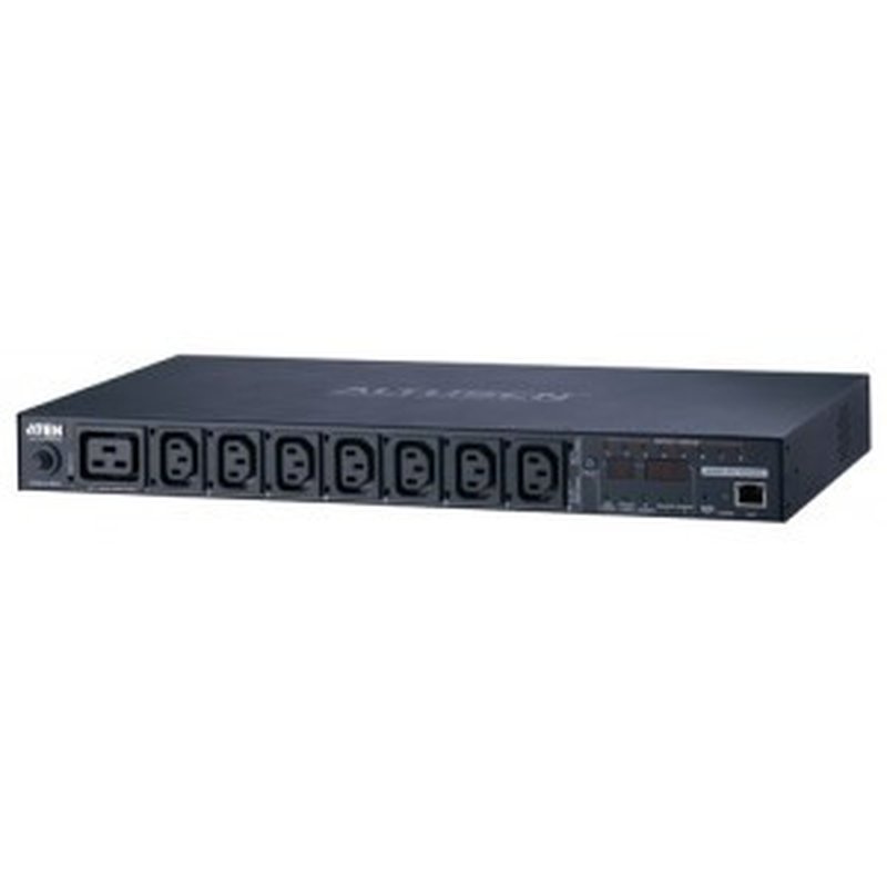 ATEN PE6208G-ATA-G unidad de distribución de energía (PDU) 8 salidas AC 1U Negro