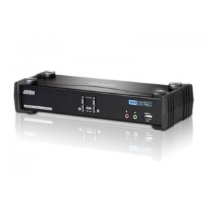 ATEN Switch KVMP™ DVI/Audio dual link (7.1 canales) USB de 2 puertos